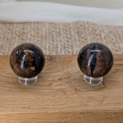 Chiastolith Kugel [A+B]