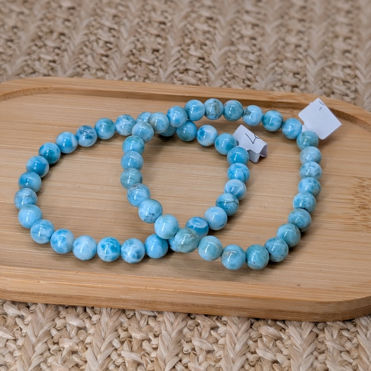 Larimar Armband 7mm