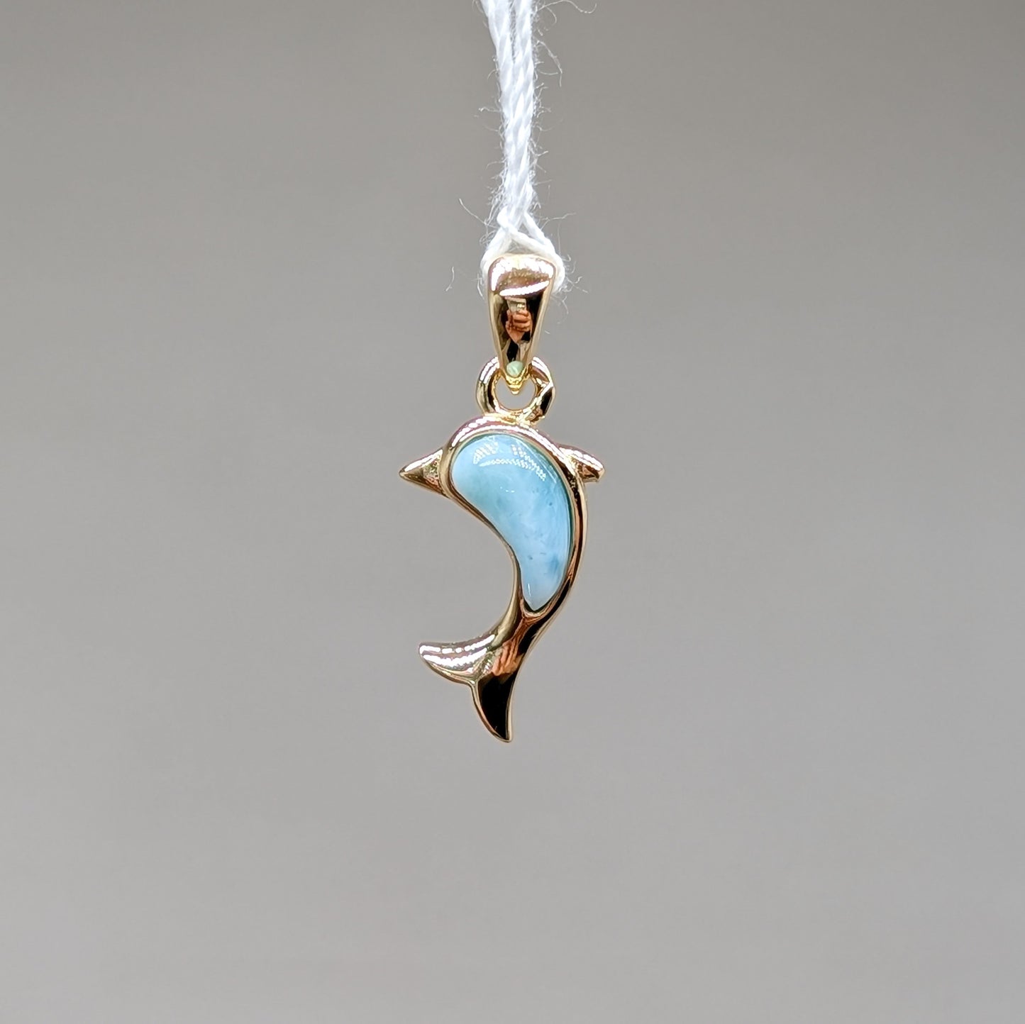 Larimar Kettenanhänger Delfin 🐬 [H]