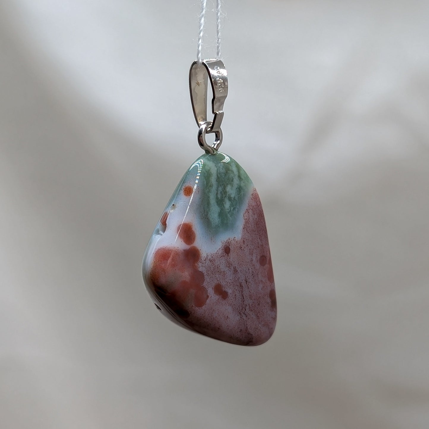 Ozeanchalcedon Kettenanhänger [D]