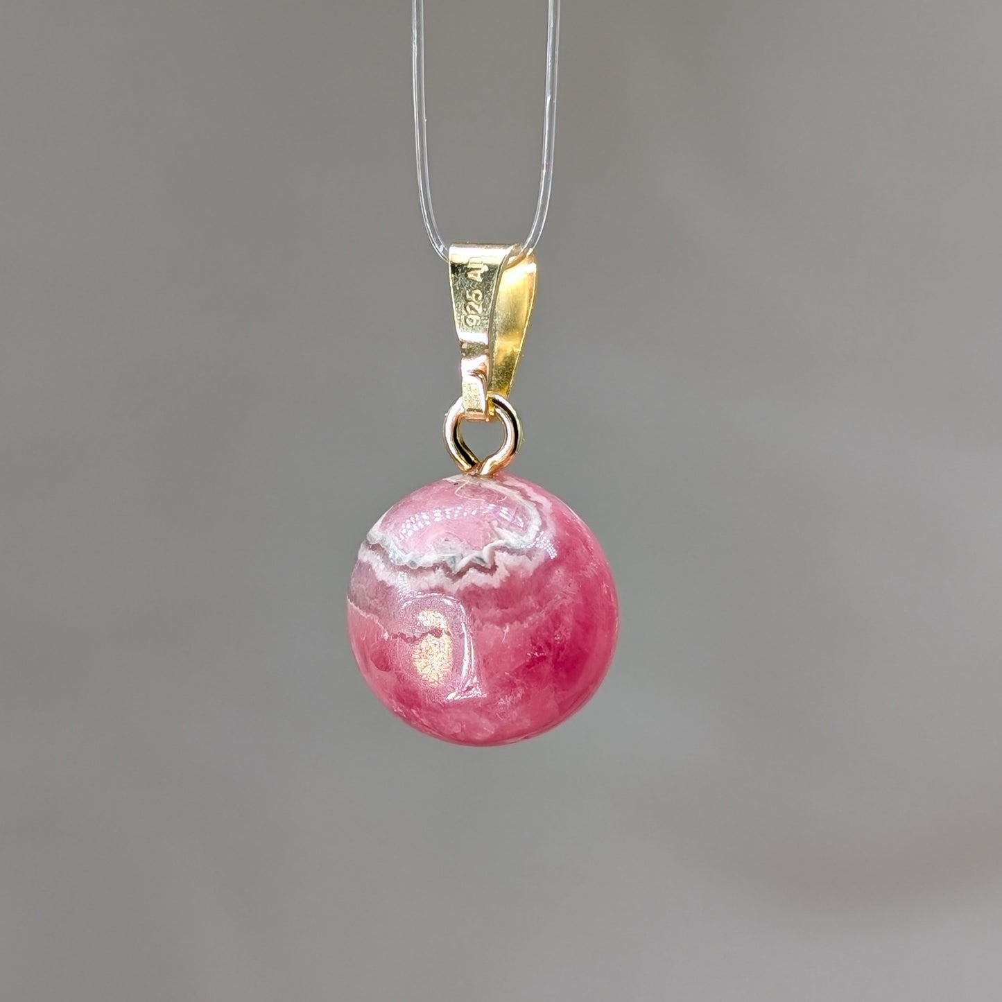 Rhodochrosit Kettenanhänger [D]