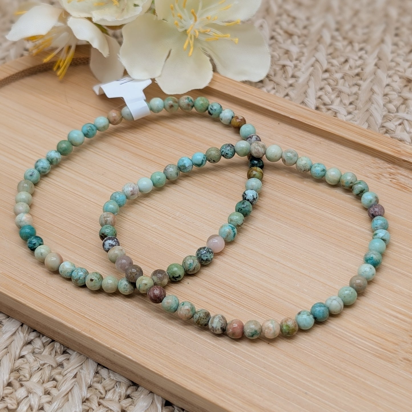 Peru Türkis Armband 4 mm