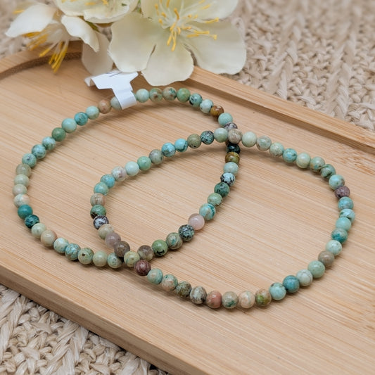 Peru Türkis Armband 4 mm