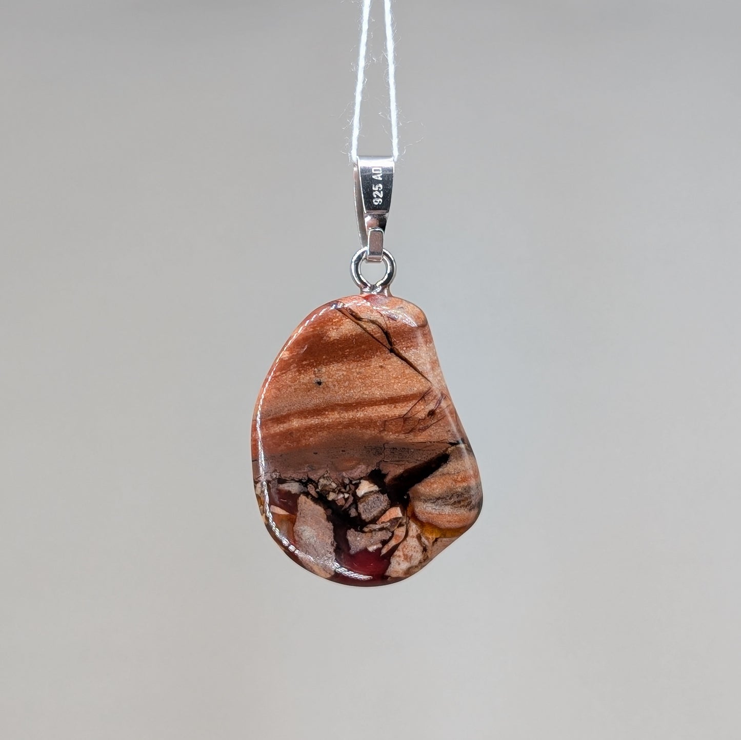 Sternachat Kettenanhänger, Silber [E]