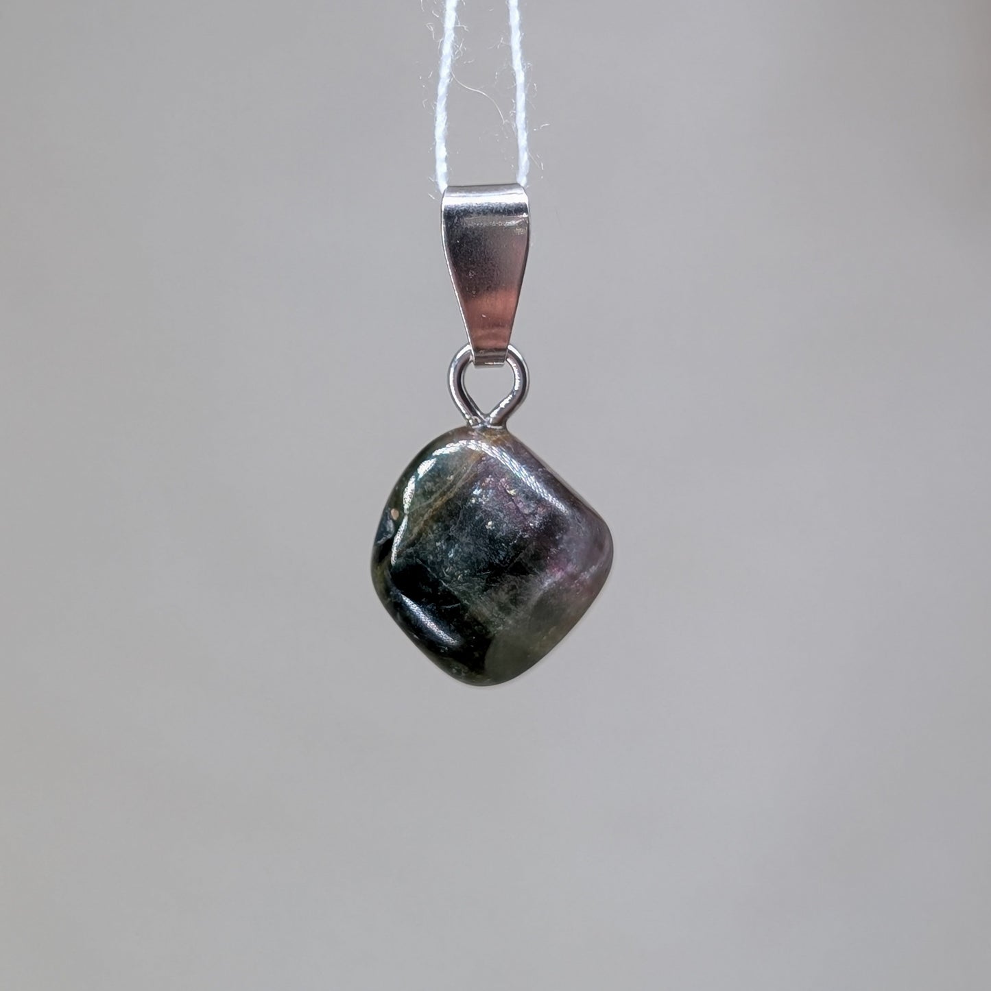Turmalin Kettenanhänger, silber [C]