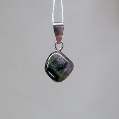 Turmalin Kettenanhänger, silber [C]