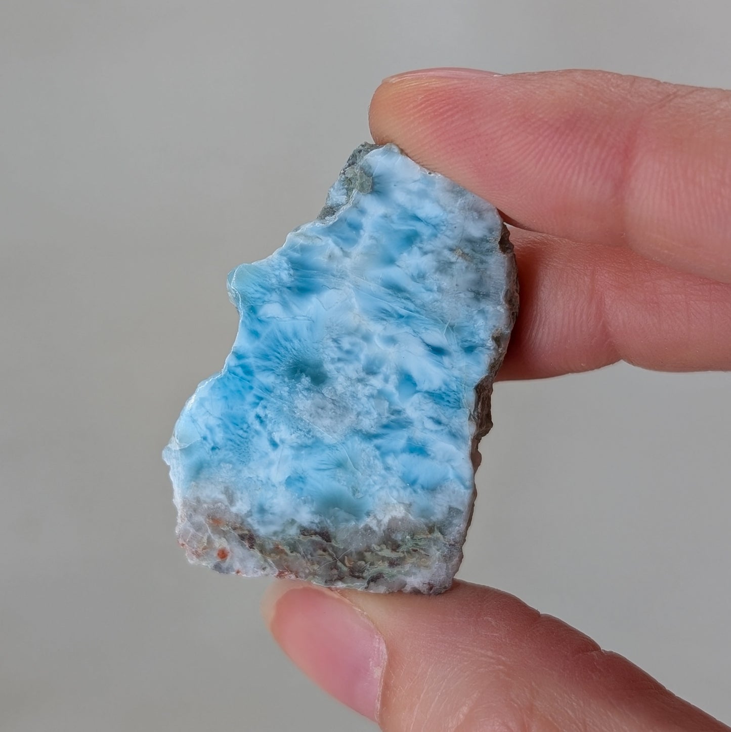 Larimar Anschliff / Rohstein [BE]