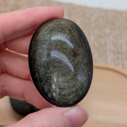 Gold Obsidian Handstein [A+B]