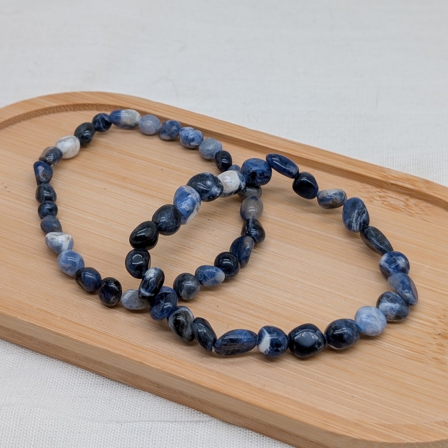 Sodalith Nugget Armband