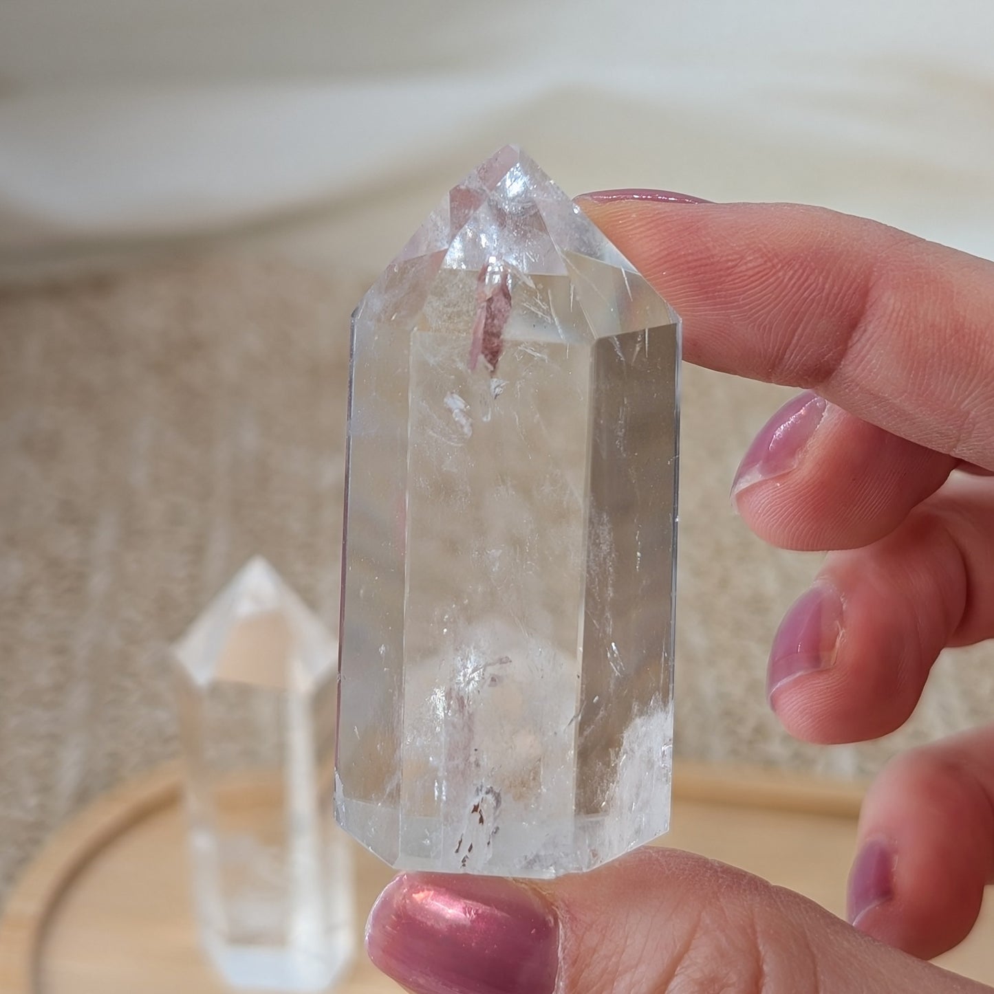 Bergkristall Turm  B-Ware [AR-DR]