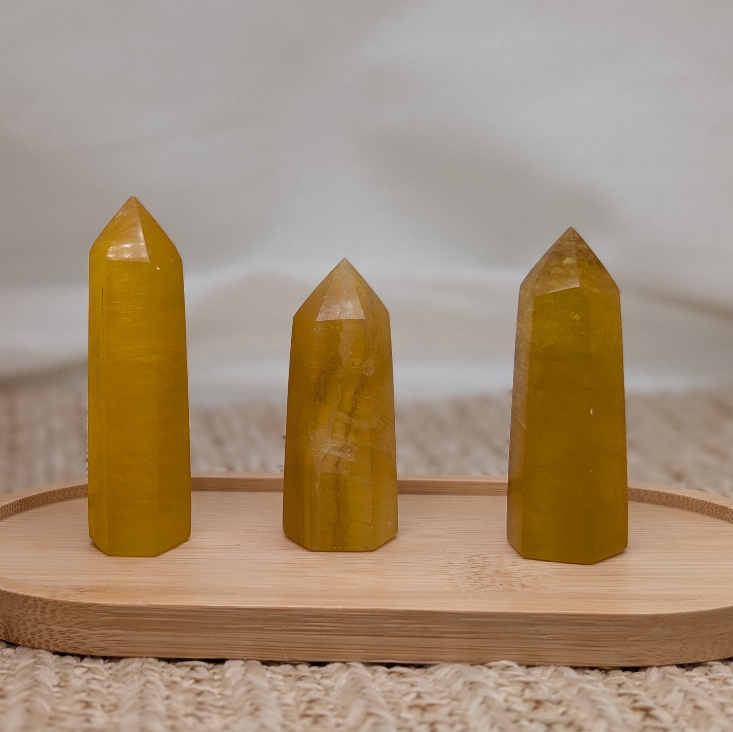 Gelber Fluorit Turm [A-C]
