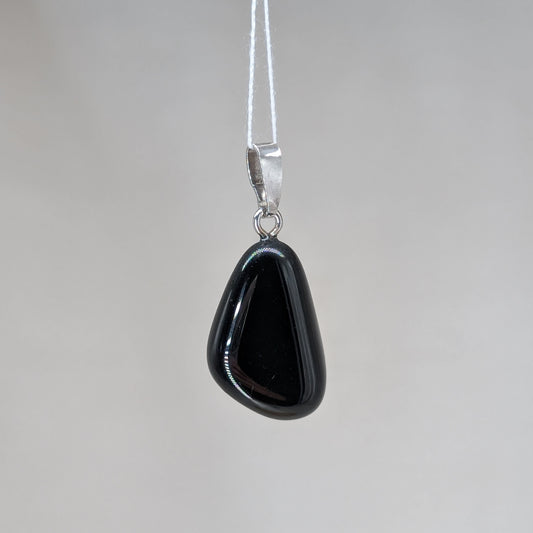 Schörl Kettenanhänger, 925er Silber [L]