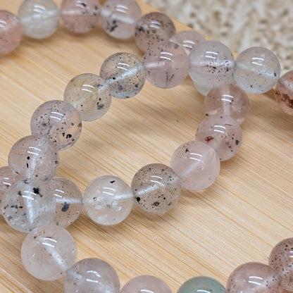 Mica in Quarz Armband 10 mm
