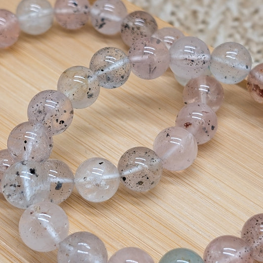Mica in Quarz Armband 10 mm