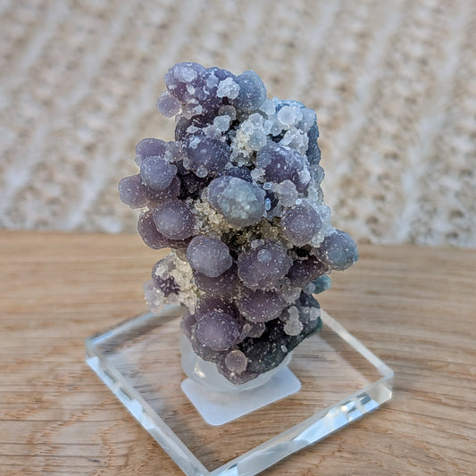 HQ funkelnder Traubenachat Rohstein