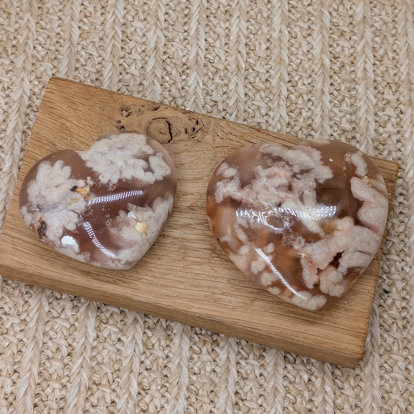 Blumenachat Herz [BD+BE]