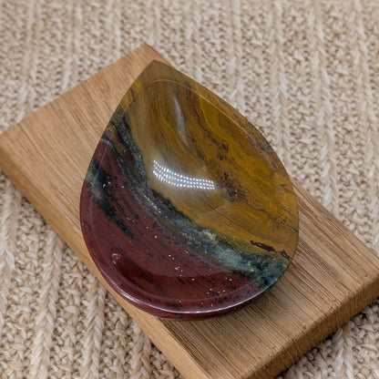 Ozeanachat Schale Tropfen [OE]