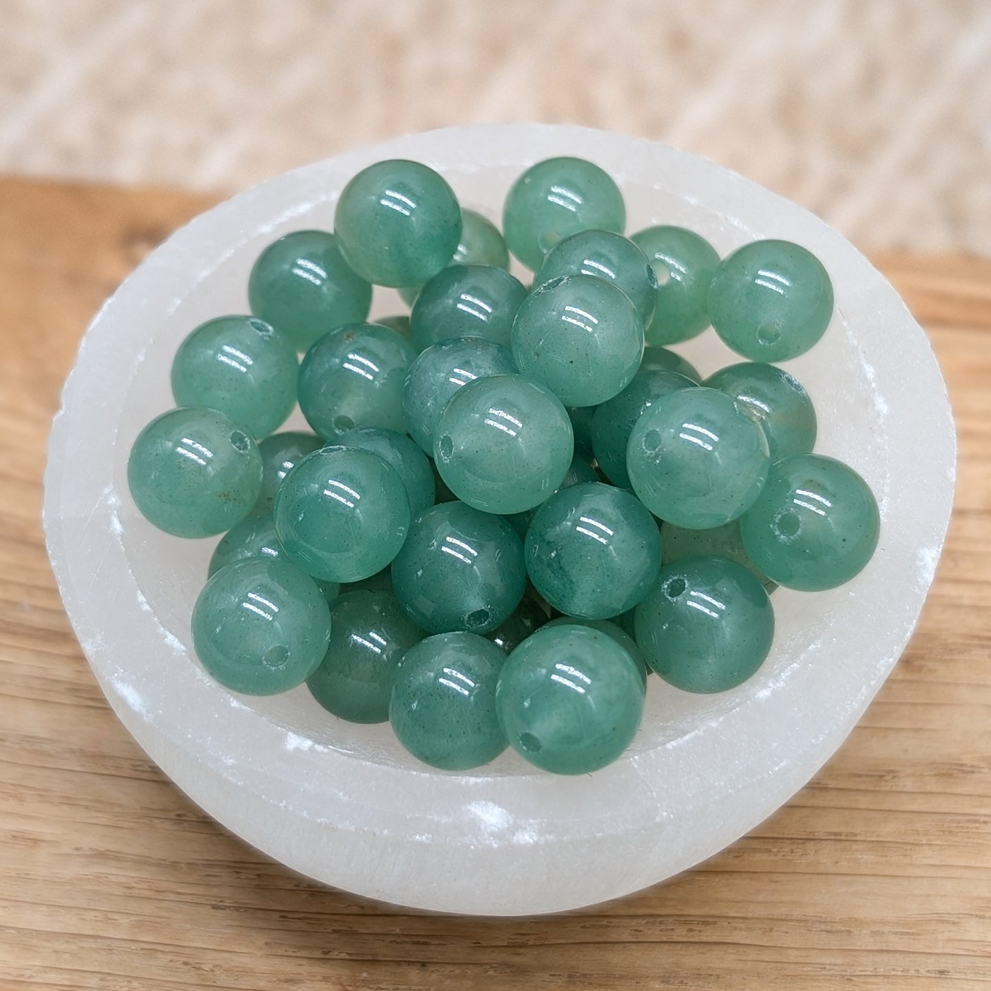 Grüner Aventurin Perlen 8 mm