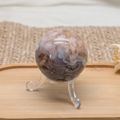 Blumenachat Kugel [LA]
