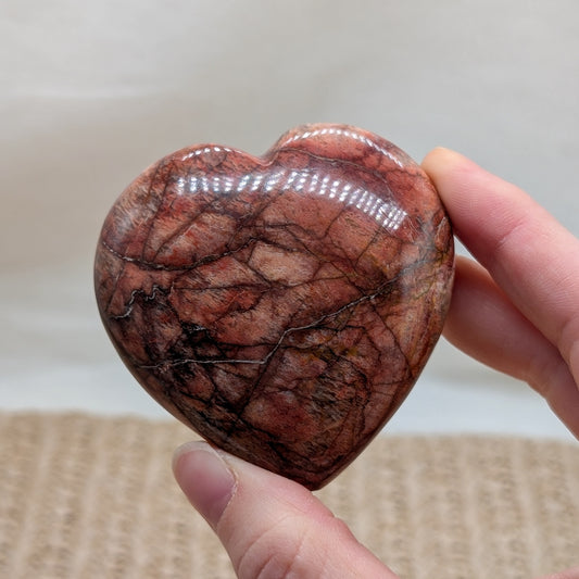 Roter Mondstein Herz [RY]