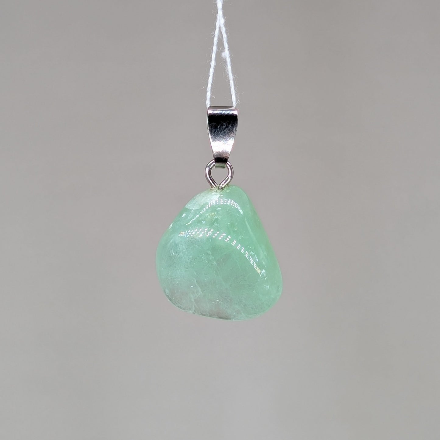 Fluorit Kettenanhänger, Silber [S]