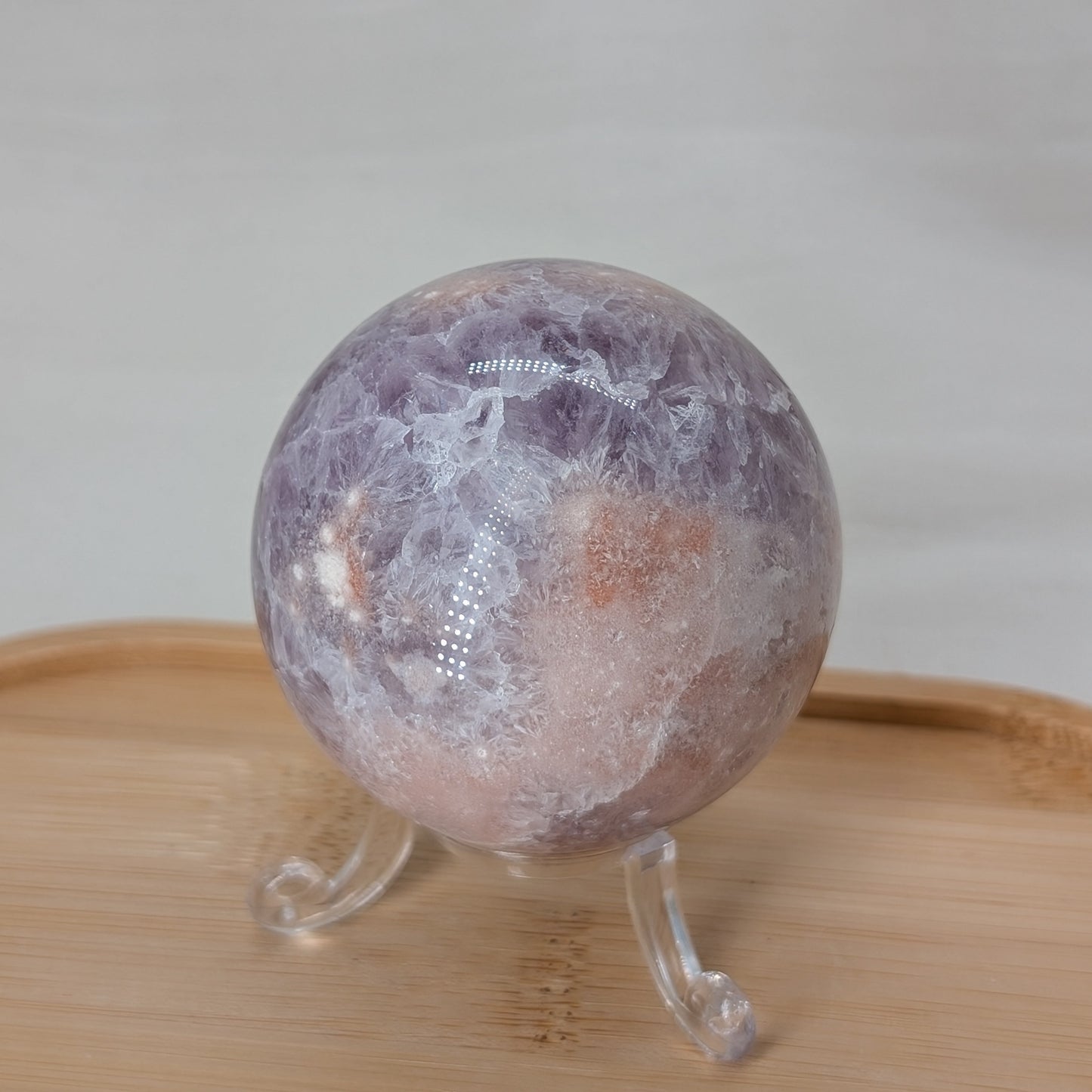 Druzy Blumenachat Kugel [B]