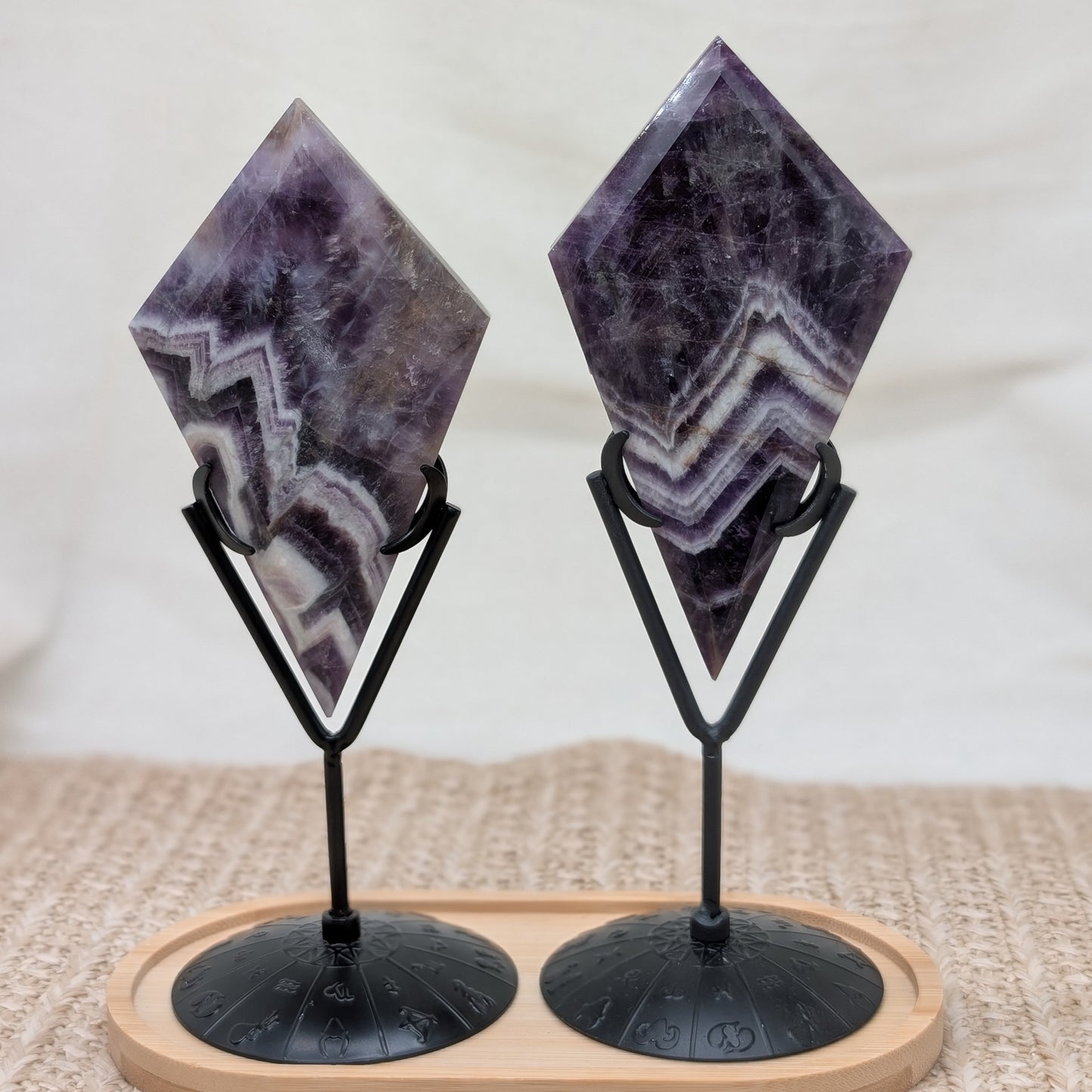 Dream Amethyst Raute / Diamant [A+B]