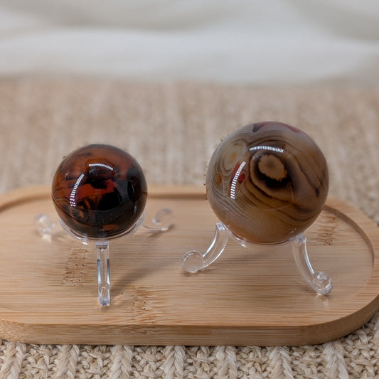 Gebänderter Achat Kugel [C+D]