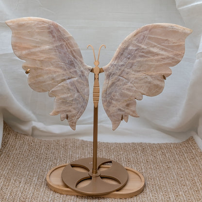 XL Mondstein Schmetterling auf Ständer [MX]