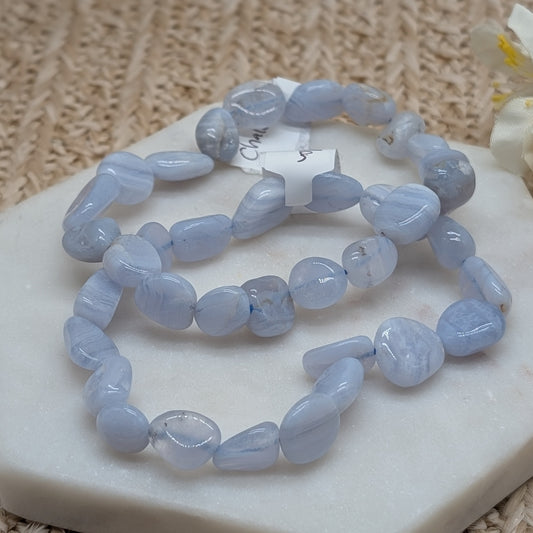 Chalcedon Nugget Armband