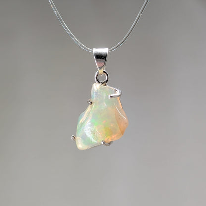 Opal Kettenanhänger, 925er Silber [C]