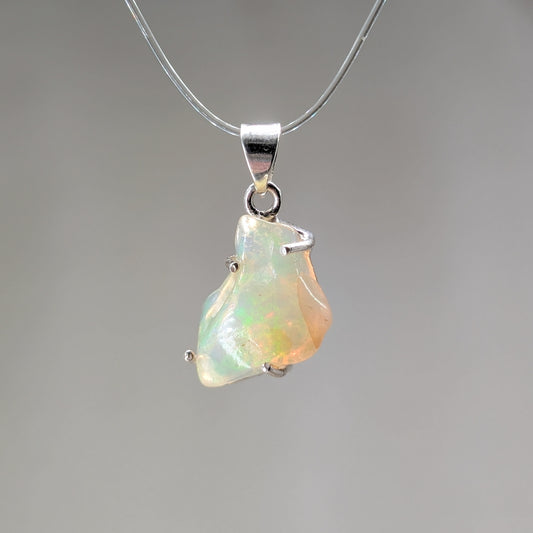 Opal Kettenanhänger, 925er Silber [C]