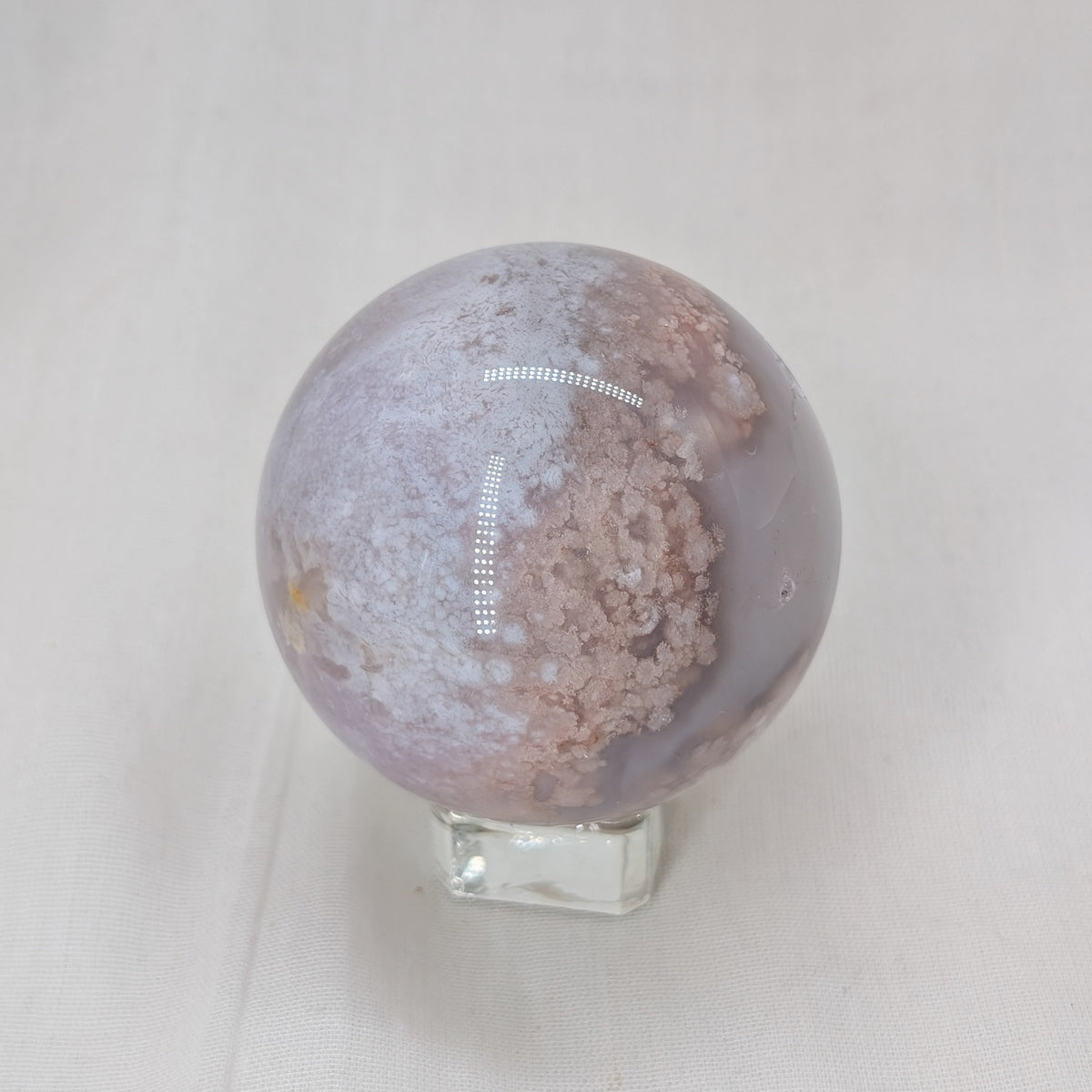 Druzy Blumenachat Kugel [PL]