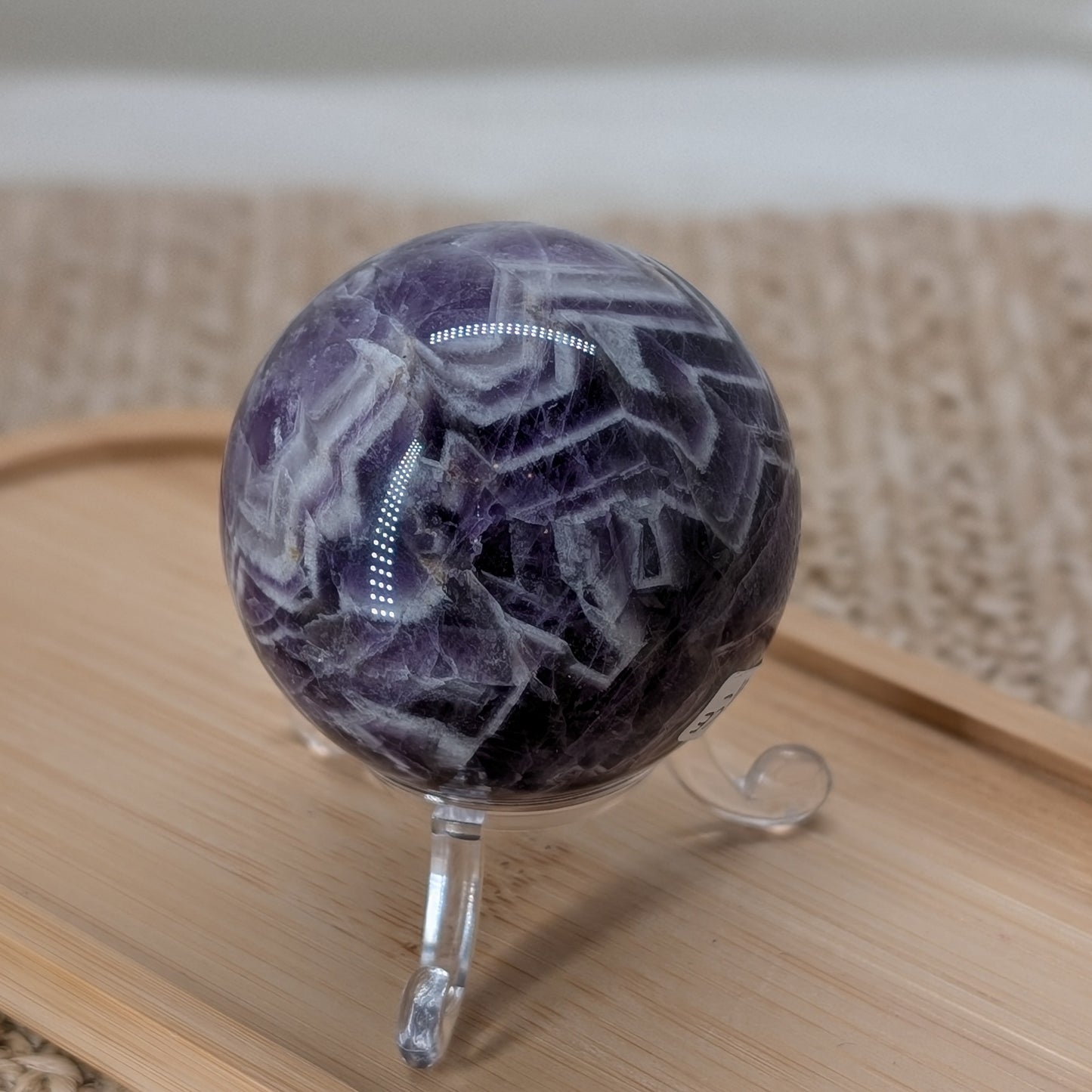 Chevron Amethyst Kugel [CE]