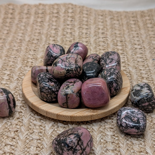 Rhodonit Trommelstein