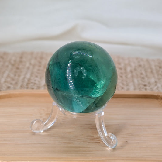 Grüne Fluorit Kugel [TB]