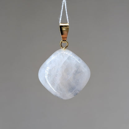 Regenbogen Mondstein Kettenanhänger [P]