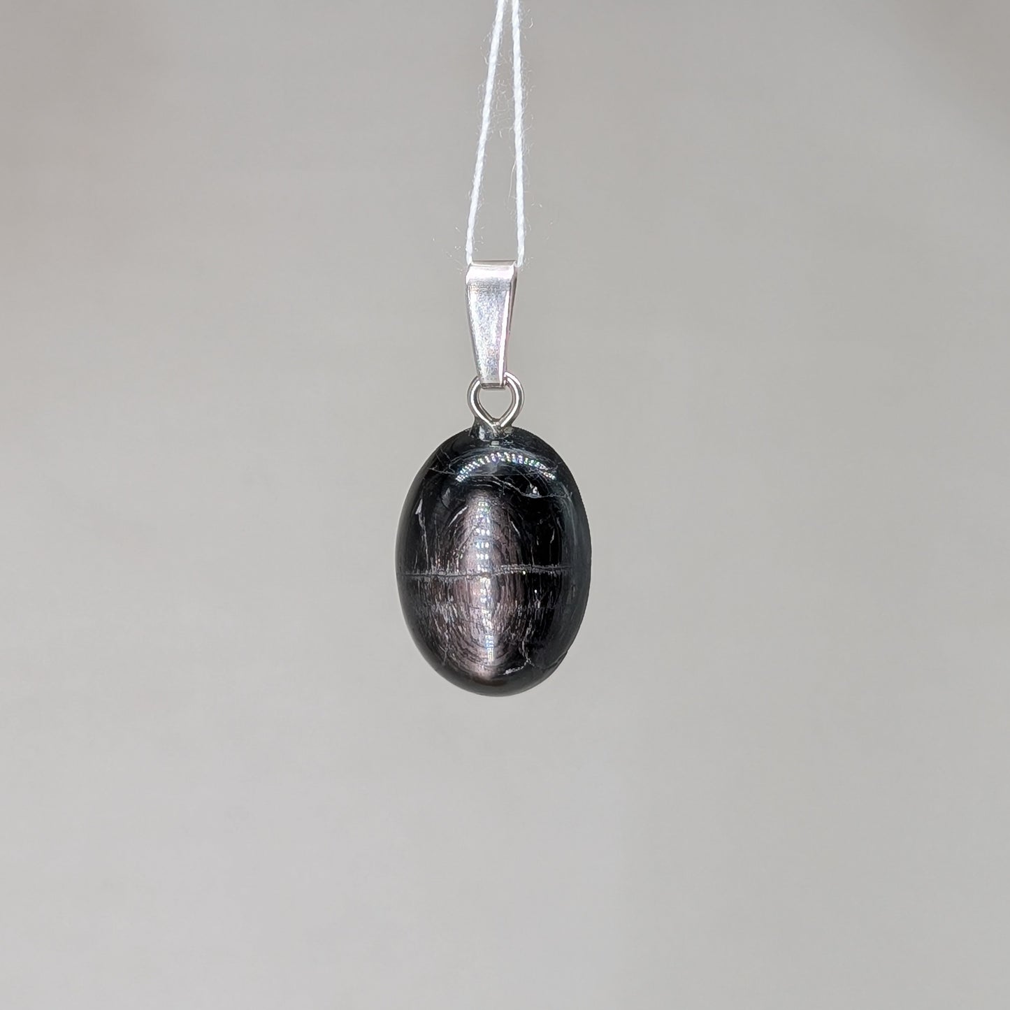 Hypersthen Kettenanhänger, 925er Silber [D]