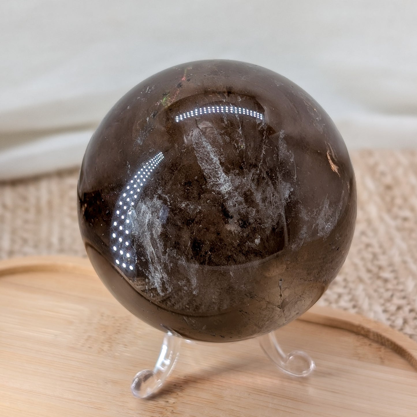 Große Rauchquarz Kugel [RQ]