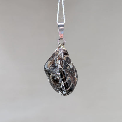 Turitella Jaspis Kettenanhänger [U]