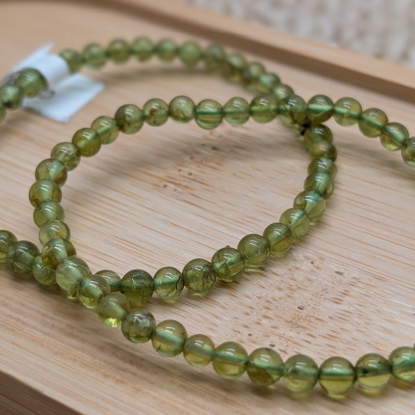 Peridot Armband 4 mm