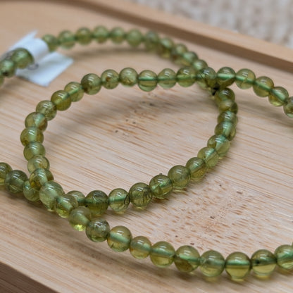 Peridot Armband 4 mm