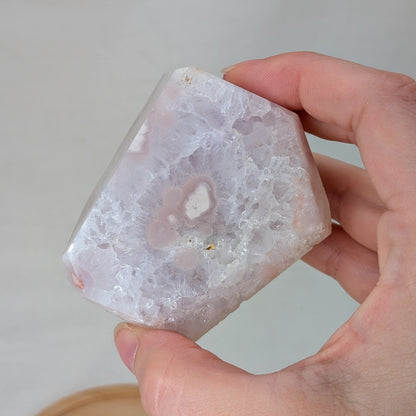 Druzy Pink Amethyst / Blumenachat Freiform [PC]
