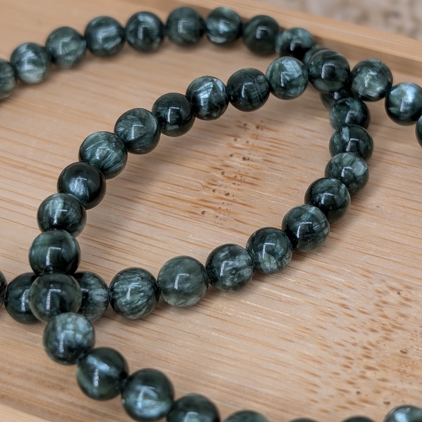 Seraphinit Armband 6mm