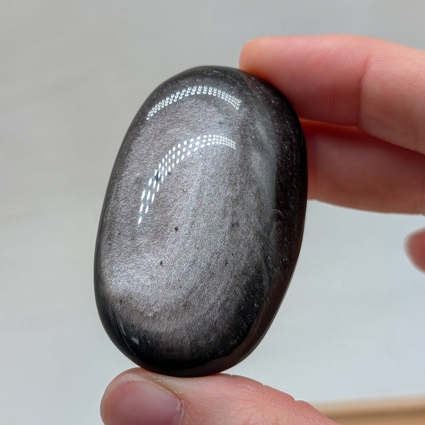 Silber Obsidian Handstein [TB]