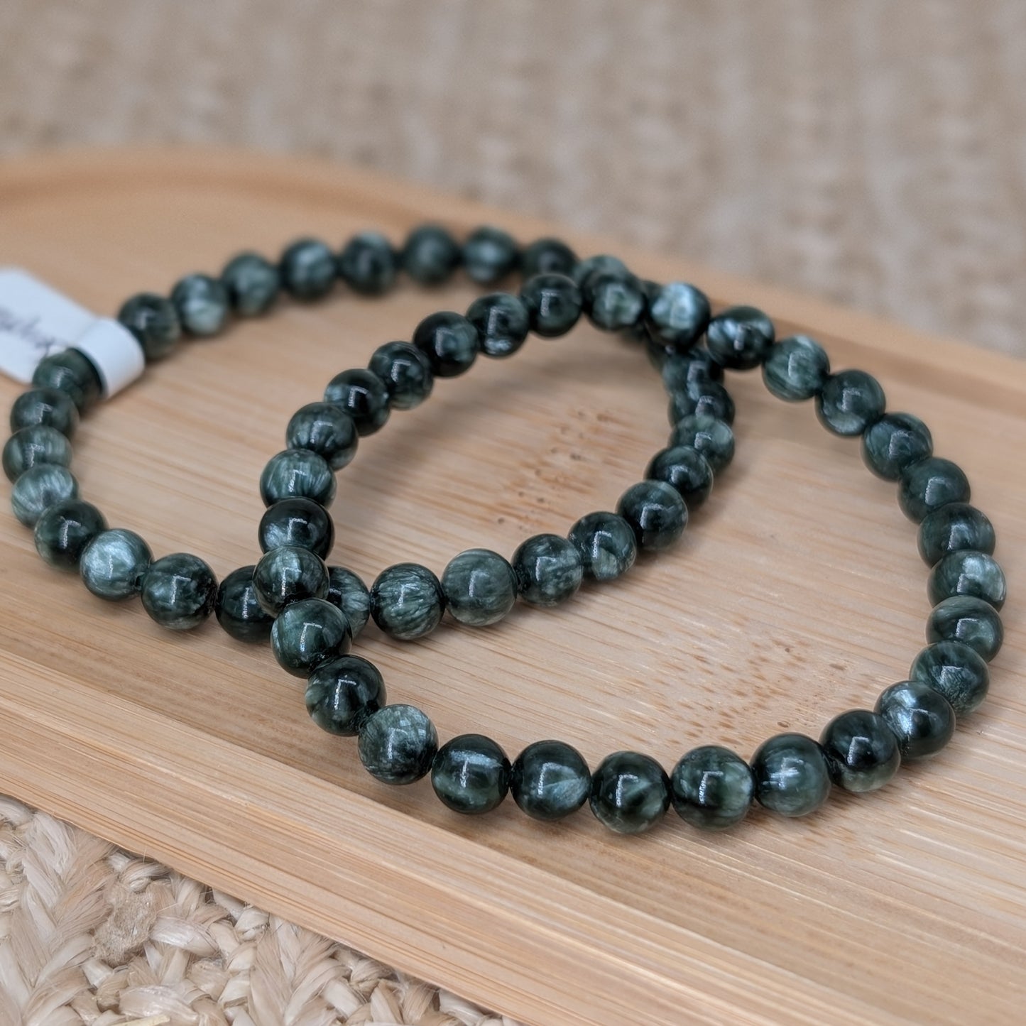 Seraphinit Armband 6mm