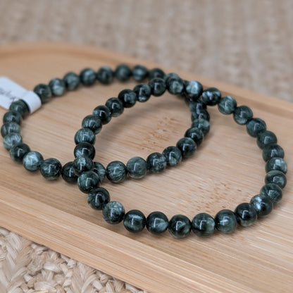 Seraphinit Armband 6mm