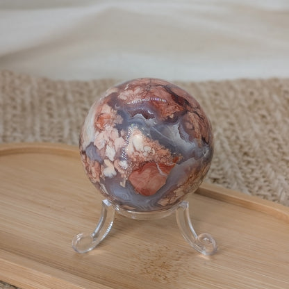 Cotton Candy Achat Kugel [BX]