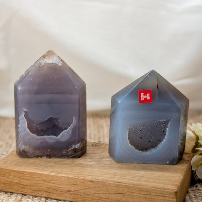 Druzy Achat Turm [HA+HB]