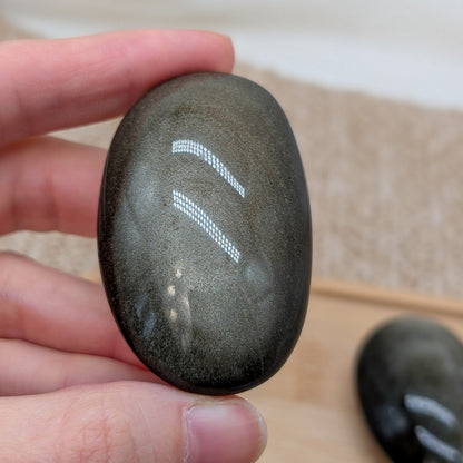 Gold Obsidian Handstein [A+B]